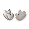 Non-Tarnish Valentine's Day 304 Stainless Steel Pendants STAS-E193-03P-1