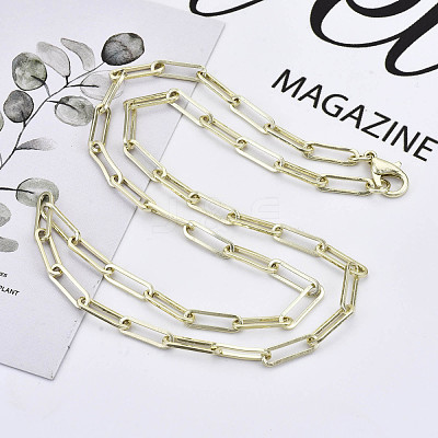 Brass Paperclip Chains MAK-S072-14B-14KC-1
