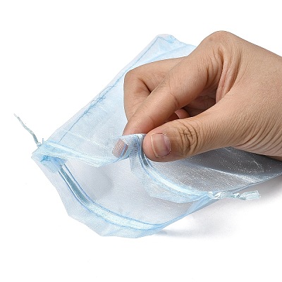 Organza Gift Bags with Drawstring OP-R016-13x18cm-08-1