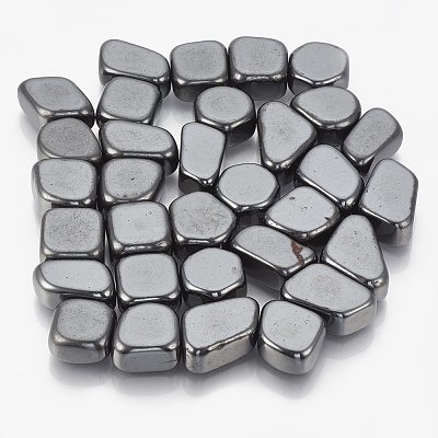 Magnetic Synthetic Hematite Beads G-T094-18-1