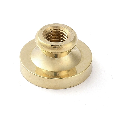Christmas Series Wax Seal Brass Stamp Head AJEW-M037-01G-27-1