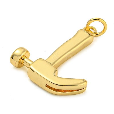 Rack Plating Brass Pendants KK-Z063-30B-G-1