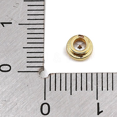 Brass Pave Cubic Zirconia Cabochons CU-CBA30E8-03G-07-1
