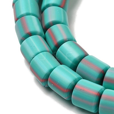 Polymer Clay Beads Strands CLAY-H006-01P-1