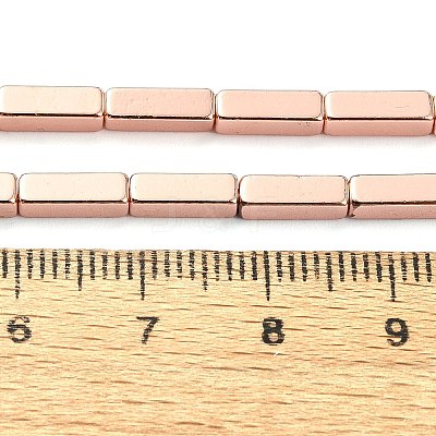 Electroplated Synthetic Non-magnetic Hematite Beads Strands G-I360-Y02-03-1