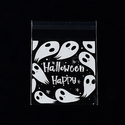 Halloween Theme Plastic Bakeware Bag ABAG-F007-01B-1