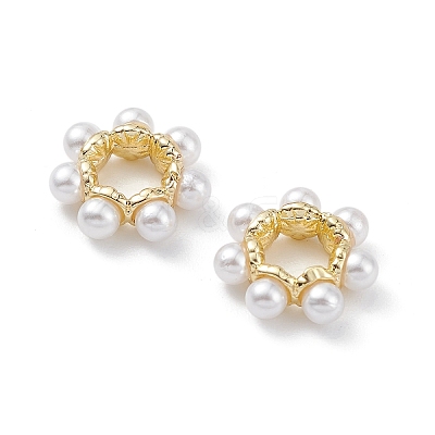 Rack Plating Brass Spacer Beads KK-L155-48G-1