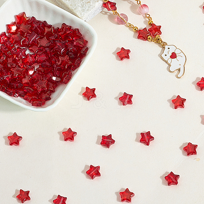 120Pcs Handmade Lampwork Beads LAMP-PA0001-15B-1