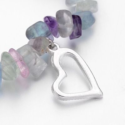 Alloy Charm Bracelets BJEW-JB02481-02-1