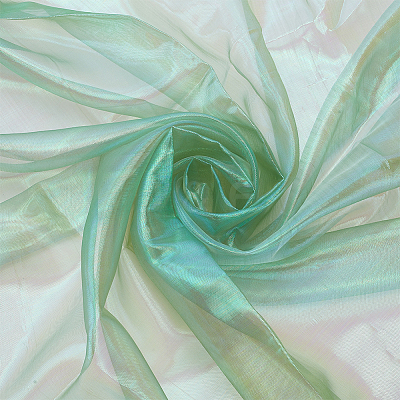 Laser Polyester Mesh Fabric for DIY Crafts DIY-WH0888-06C-1