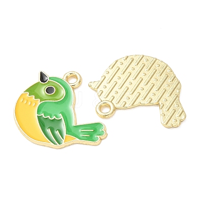 Alloy Enamel Pendants AL-CBA2679-06F-G-1