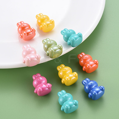 Pearlized Opaque Acrylic Beads MACR-S373-41I-1