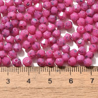 Picasso Baking Paint Glass Seed Beads SEED-A032-02A-15-1
