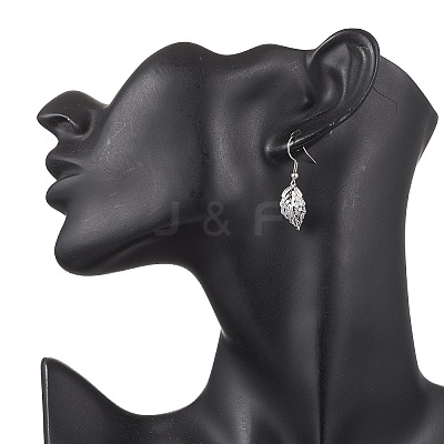 304 Stainless Steel Dangle Earrings EJEW-JE06552-02-1