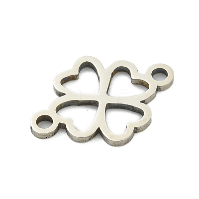 Non-Tarnish 201 Stainless Steel Connectors Charm STAS-M015-24P-1