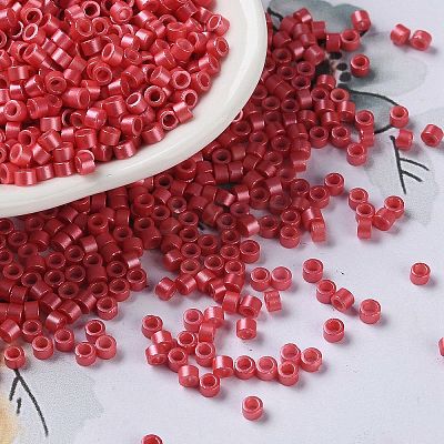 Baking Paint Glass Seed Beads X-SEED-S042-15A-06-1