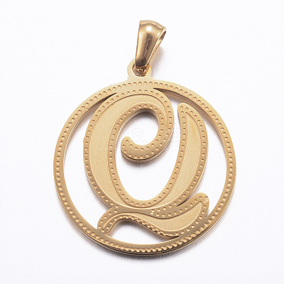 Ion Plating(IP) 304 Stainless Steel Pendants STAS-K162-070G-1
