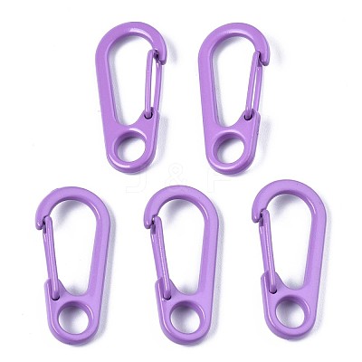 Spray Painted Alloy Spring Gate Rings KEYC-S255-010-NR-1