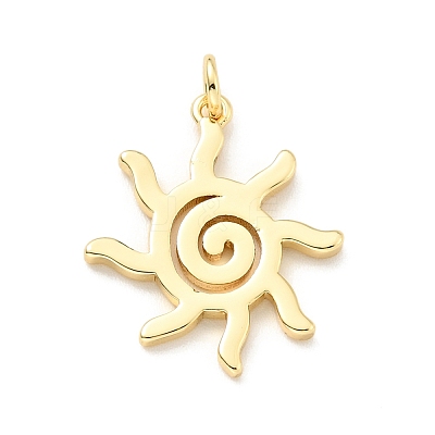 Brass Pendants KK-G416-20G-1