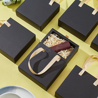 Foldable Paper Drawer Boxes CON-WH0087-31B-1