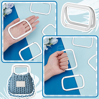Alloy Bag Handles LS-DIY-WH0622-546-1