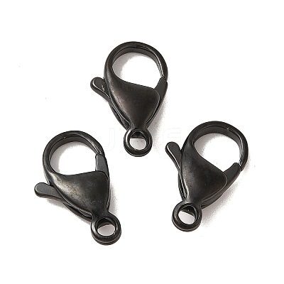 Ion Plating(IP) Polished 316 Surgical Stainless Steel Lobster Claw Clasps STAS-R072-15A-B-1