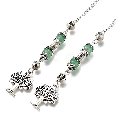 Alloy Tree Dowsing Pendulums G-M447-01ASP-01-1