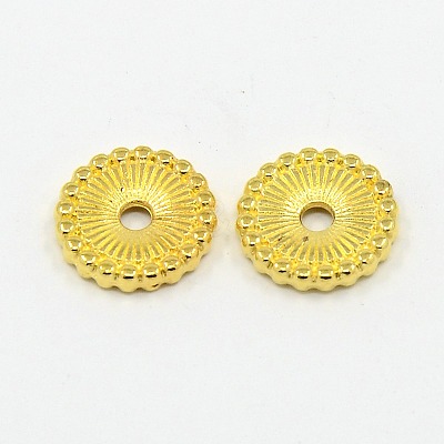Tibetan Style Spacer Beads TIBE-47916-G-FF-1