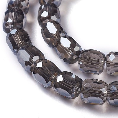 Electroplate Glass Beads GLAA-F108-13A-03-1