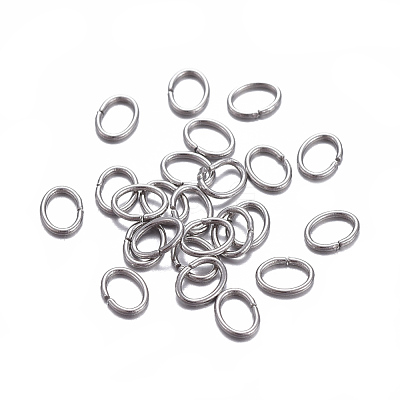 Tarnish Resistant 304 Stainless Steel Open Jump Rings STAS-F221-40P-G-1