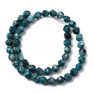 Natural Map Stone Beads Strands G-Z119-A23-02-1