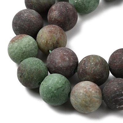 Natural Green Opal Beads Strands G-H045-A03-10MM-01-1