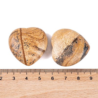 Natural Picture Jasper Healing Stones G-G020-01Z-1
