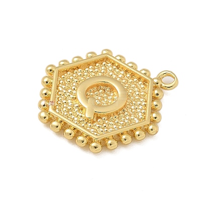 Brass Pendants KK-B126-01G-Q-1