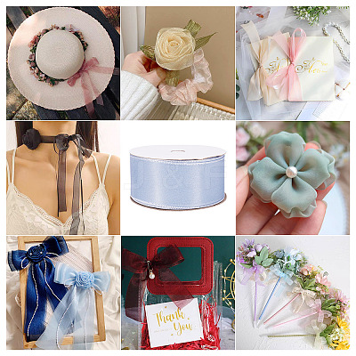 1 Roll 20 Yards Polyester Ribbon OCOR-TA0002-30B-1