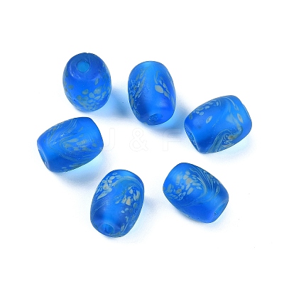 Opaque Handmade Lampwork Beads BLOW-D006-02-1