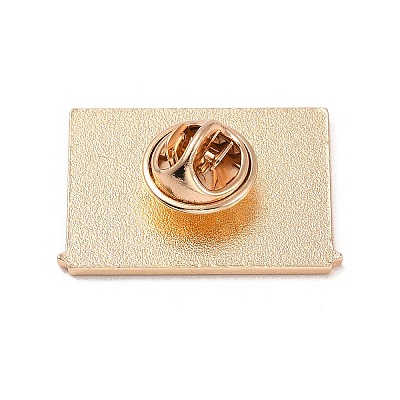 Teacher's Day Theme Rack Plating Light Gold Alloy Brooches JEWB-Z016-01KCG-12-1