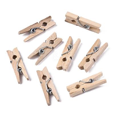 Wooden Craft Pegs Clips WOOD-R249-085-1