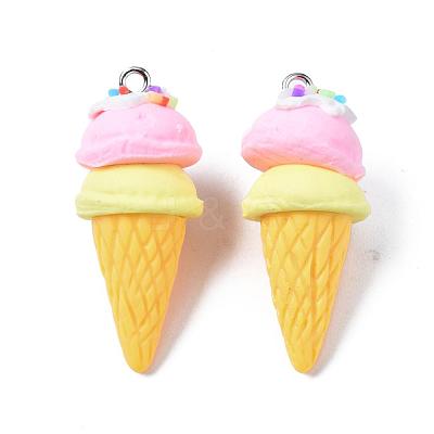 Handmade Polymer Clay Pendants CLAY-Q240-003F-1