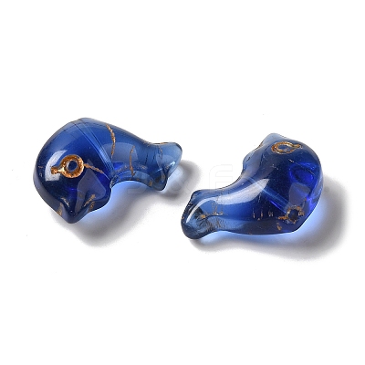 Transparent Lampwork Beads LAMP-P065-05A-04-1