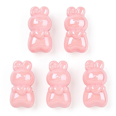 Opaque Acrylic Beads MACR-N017-26-1