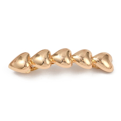 Alloy with Iron Clip Hair Barrettes LS-PHAR-G014-01A-G-1