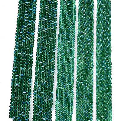 Electroplate Glass Beads Strands LS-EGLA-A044-T4mm-L18-1