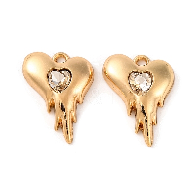 Alloy Crystal Rhinestone Pendants ALRI-M021-01-1