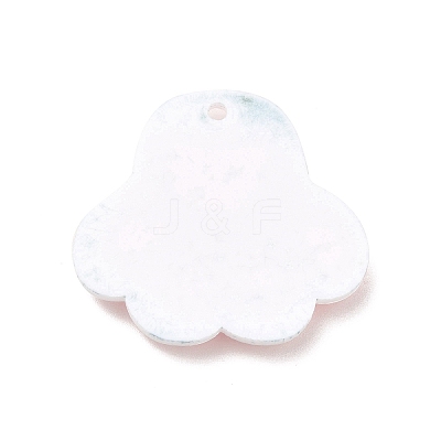 Opaque Acrylic Pendants OACR-H024-11-1