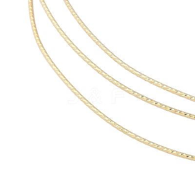 Round Textured 1/20 14K Gold Filled Wire CWIR-H002-02A-G-1