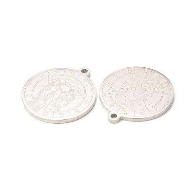 Non-Tarnish 304 Stainless Steel Pendants STAS-A074-03H-P-1