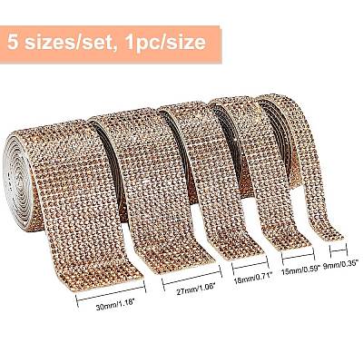 Glitter Glass Hotfix Rhinestone(Resin On The Back) DIY-WH0214-29-1