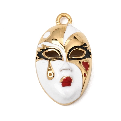 304 Stainless Steel Enamel Pendants SA-CBAA9A2-09G-01-1