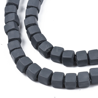 Handmade Polymer Clay Beads Strands CLAY-S092-78B-1